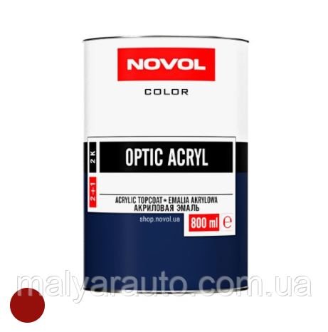 Автоемаль акрилова NOVOL OPTIC ACRYL 0.8л