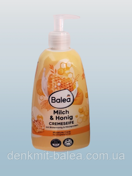 Рідке мило Мед і молоко Balea Milch & Honig (запаска) 500 мл