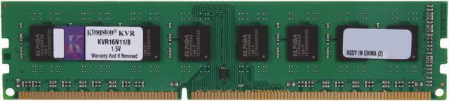 Оперативна пам'ять для ПК Kingston DDR3 8Gb PC3-12800 1600MHz Intel і AMD