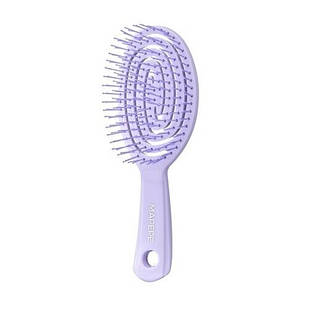 Shanti Mapepe 3D Super Fit Mini Міні щітка для розплутування та сушіння волосся, гнучка 3D, колір лаванда