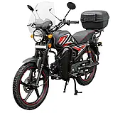 Мотоцикл Spark SP125C-2AMW (заводське паковання) Без кофра (Срібло), фото 5
