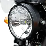 Мотоцикл Spark SP125C-2AMW (заводське паковання) Без кофра (Срібло), фото 6