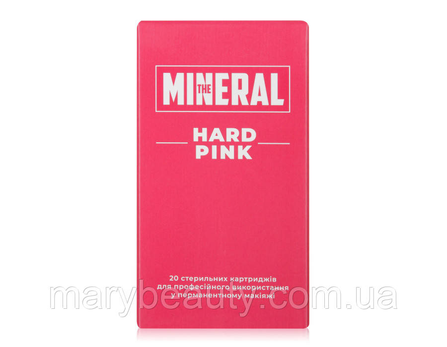 Набір картриджів The Mineral HARD PINK 0.25мм 25/3 RLLT, 20шт, фото 1
