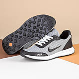 Кросівки дихаючі nike чоловічі літні сітка, текстильні спортивні кросівки для залу, фото 4