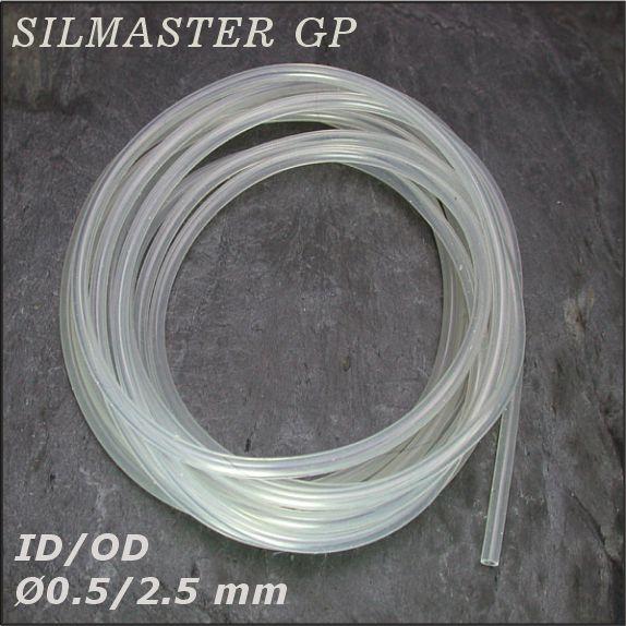Трубка силіконова SILMASTER 0.5\2.5 мм, фото 1