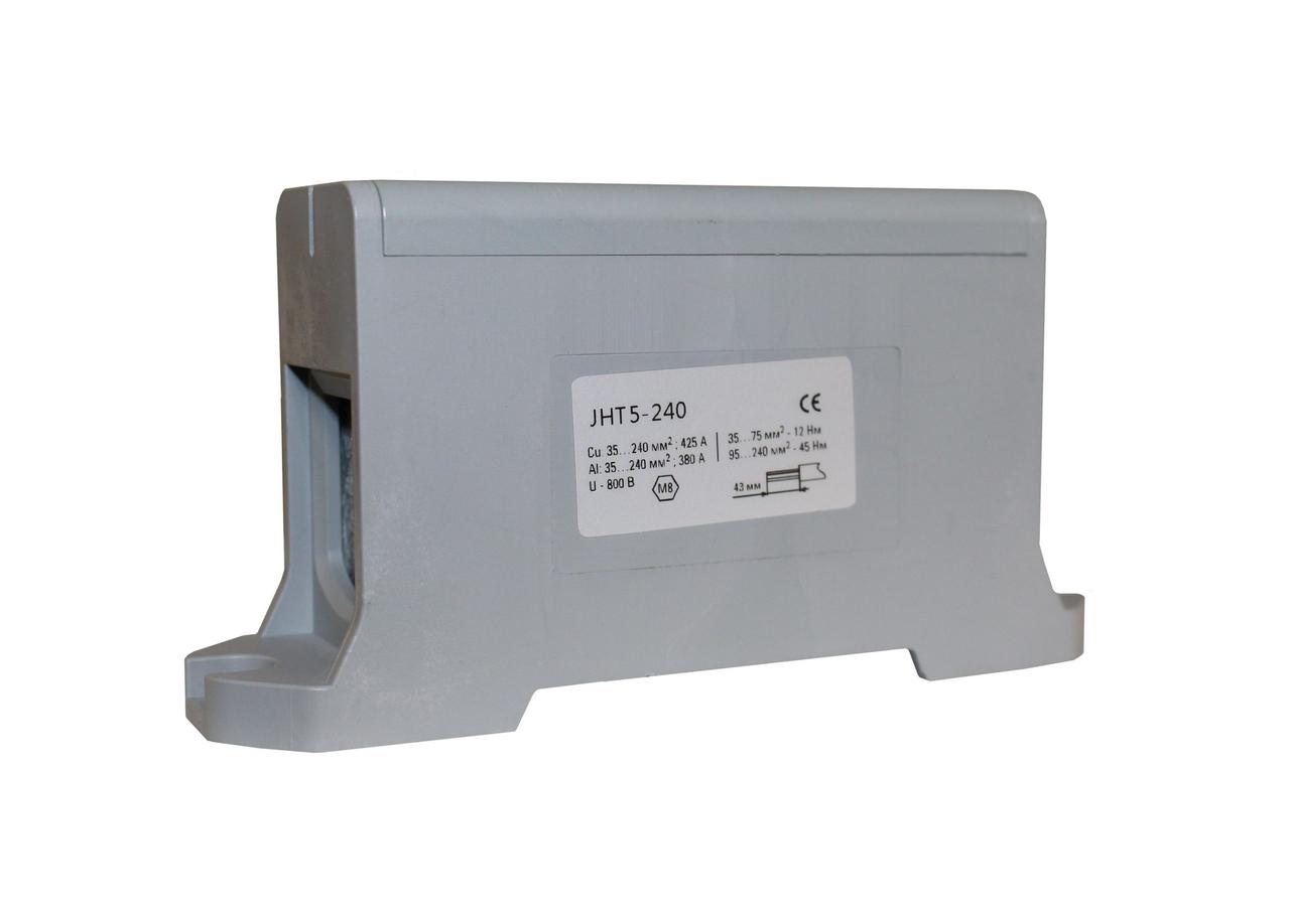 Клема силова СКНГ-JHT5-240 35-240мм2 380А сірий TNSy5506248