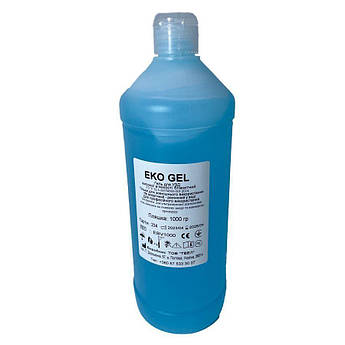 Гель для УЗД - EKO GEL 1000 г., високої в’язкості, блакитний (EBV1000), Твел