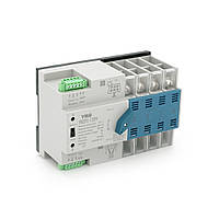Автомат введення резерву (АВР) чотириполюсний YRQ2PC-125PV, 400V/125A на DIN-рейку для інверторів
