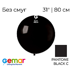 GEMAR-ДЖ 31" G30 014 Пастель Чорний | Standard Black (Без смуг)