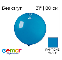 GEMAR-ДЖ 31" G30 010 Пастель Синій | Standard Blue (Без смуг)