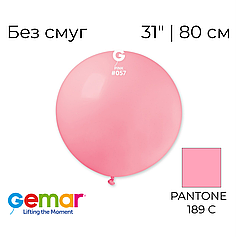 GEMAR-ДЖ 31" G30 057 Пастель Рожевий | Standard Pink (Без смуг)