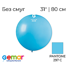 GEMAR-ДЖ 31" G30 009 Пастель Блакитний | Standard Light Blue (Без смуг)