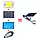 Світлодіодна LED-матриця DC 4V Smart IC 30w COB Solar для прожектора на сонячній панелі, фото 3