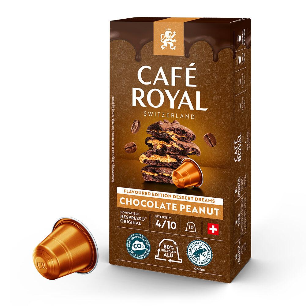 Кава в капсулах Café Royal by Nespresso Chocolate Peanut (10 капсул)
