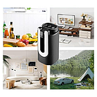 Дозатор для води автоматичний насос для пляшок з водою з USB-зарядкою чорний XL-1286, фото 7