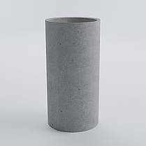 Ваза бетонна Осло XL 90x45x45 см, вулична садова, фото 3