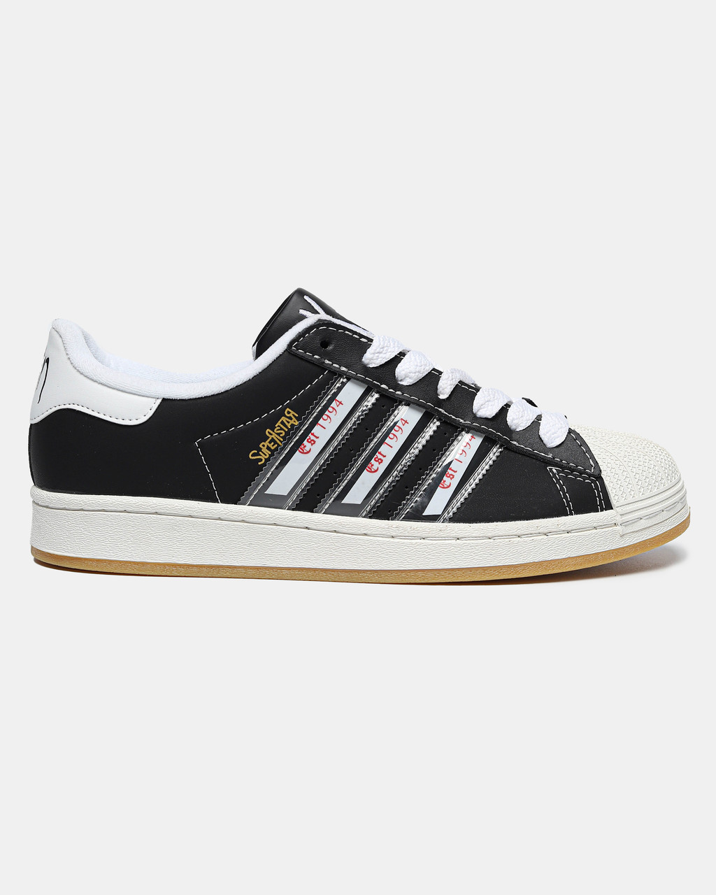 Чоловічі Кросівки Аdidas x KoRn Superstar Black White / Адідас х Корн Суперстар