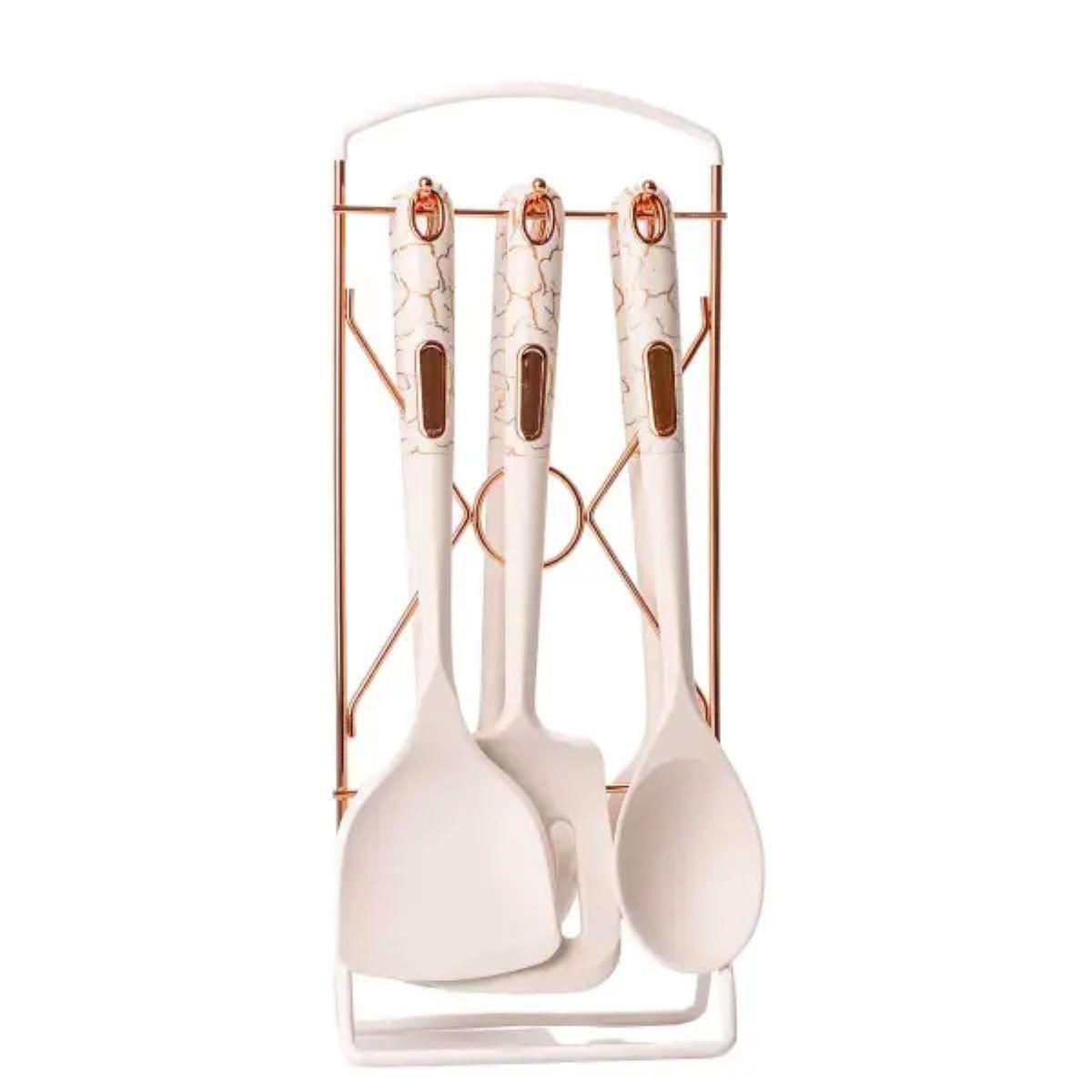 Набір кухонного приладдя на підставці 6 штук кухонні аксесуари YRUR3, фото 1