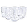 Склянки набір з 6 штук по 250 мл з товстим дном прозорий HP555, фото 2