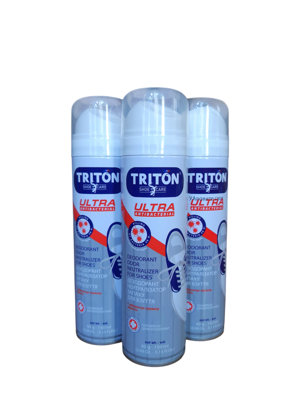 ДЕЗОДОРАНТ  ДЛЯ ОБУВИ TRITON