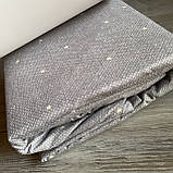 Євро комплект постільної білизни 180*200+20см з простирадлом на гумці Постільна білизна з фланелі євро розмір, фото 3