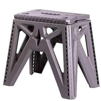 Пластикова складна стілецька туристична похідна розкладний стілець для кемпінгу SJ-0102G