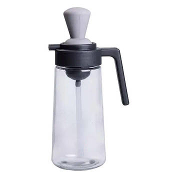 Пляшка для олії з дозатором 550 мл скляна пляшка для оливкової та соняшникової олії HP-1350