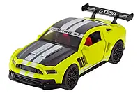 Машина металева "Автопром" AP74129, 1:32, 2 кольори, відкриваються двері, багажник, в коробці 16,5-7,5-7,5 см., фото 5