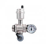 Зливна група Icma 1" з відвідувачем повітря і термометром No205, фото 3