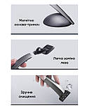 Набір для гоління Mkodo X1 Razor чоловіча бритва на магнітній підставці зі змінними касетами, фото 5
