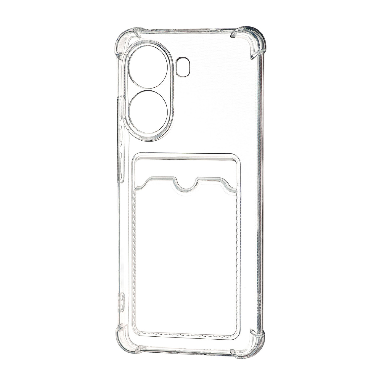 Чохол Clear Pocket Case Xiaomi Poco X7 Pro 5G Прозорий