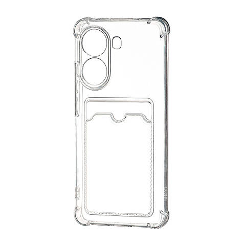 Чохол Clear Pocket Case Xiaomi Poco X7 Pro 5G Прозорий, фото 1