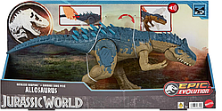Фігурка Динозавр Алозавр Світ Юрського Періоду Jurassic World Allosaurus Dinosaur HRX50 Mattel Оригінал MyDoll.com.ua