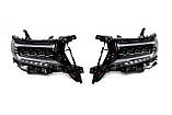 Передня оптика Lexus-design 4-LED V2 (2017-2025, 2 шт) для Toyota Land Cruiser Prado 150, фото 4