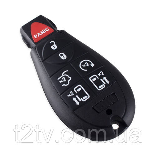 Ключ запалювання, чип M3N5WY783X, 7 кнопок, для Dodge Caravan Jeep, фото 1