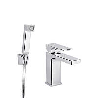 Змішувач для раковини Qtap Gemini (з гігієнічним душем) QTGEM272CRM45689 Chrome