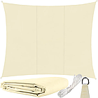 Тент-парус тіньовий квадратний 3х4 м Gardlov, навіс від дощу та сонця, жовтий (23144), фото 4