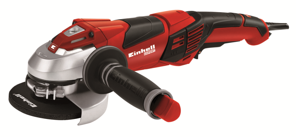 Потужна кутова шліфмашина Einhell TE-AG 125 CE : 1100 Вт, диск 125 мм (4430860)