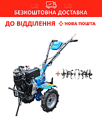 Мотоблок дизельний Кентавр МБ2010Д + фреза (колеса 4.00-10, 10 к.с.) БЕЗКОШТОВНА ДОСТАВКА