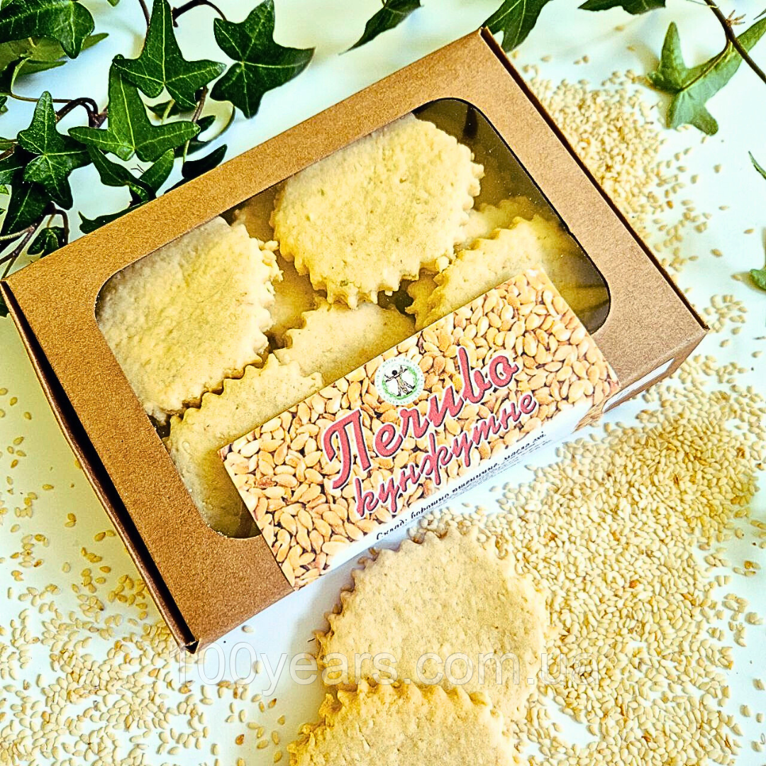 Печиво кунжутне з маслом ГХІ, 180 г