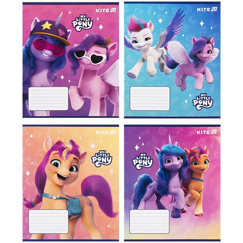 Зошит шкільний 12 аркушів коса лінія Kite My Little Pony LP25-235, 71732, фото 1