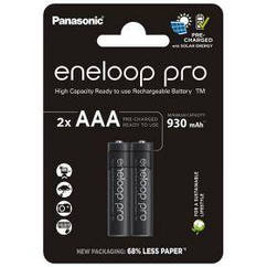 Акумулятори Panasonic Eneloop Pro AAA/HR03 NI-MH 930 mAh BL 2 шт.