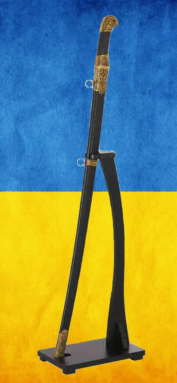 Шашка «Чорна Рада» – Українська Козацька Сувенірна Шабля, фото 1
