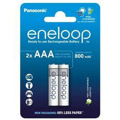 Акумулятори Panasonic Eneloop AAA/HR03 NI-MH 800 mAh BL 2 шт.