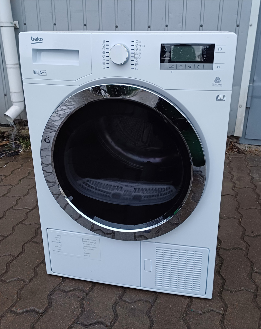 Сушильна машина на 8 кг з тепловим насосом Беко Beko DPY 8506 GXB1 б/в тепловий насос