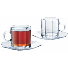 Сервиз LUMINARC OCTIME / 6х220 мл д/чая (X0323)