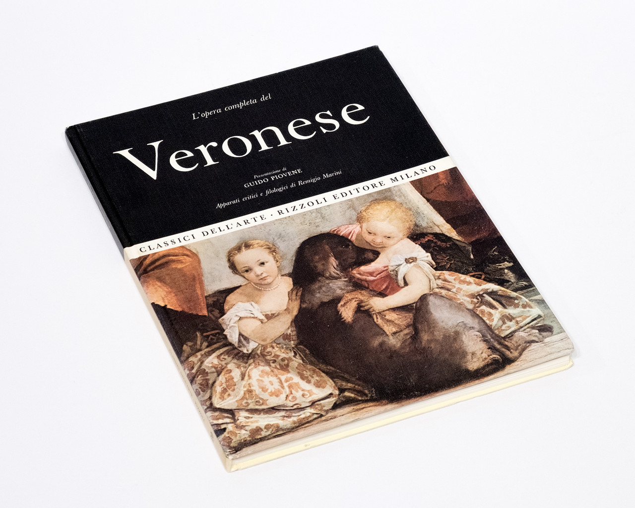 Книга L'opera pittorica di Veronese - зібрання живопису Паоло Веронезе серія «Classici dell'Arte» Rizzoli