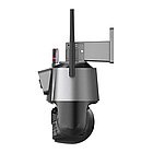 Вулична охоронна WIFI камера відеоспостереження Dual Lens 8MP / Поворотна камера спостереження з бузком, фото 7