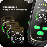 Алкотестер підвищенної точності R&D RD900 — цифровий алкометр з дисплеєм, точність до 0.01‰, зарядка Type-C, фото 9