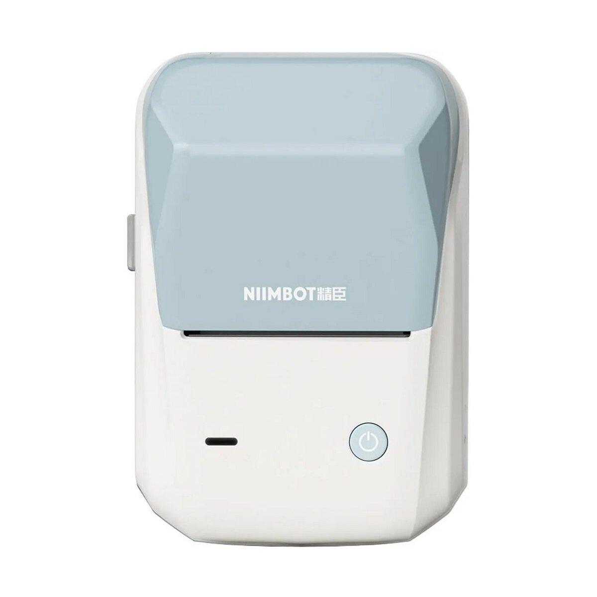 Портативний термопринтер етикеток NIIMBOT B1 з Bluetooth та USB підключенням, 1500 mAh, Blue